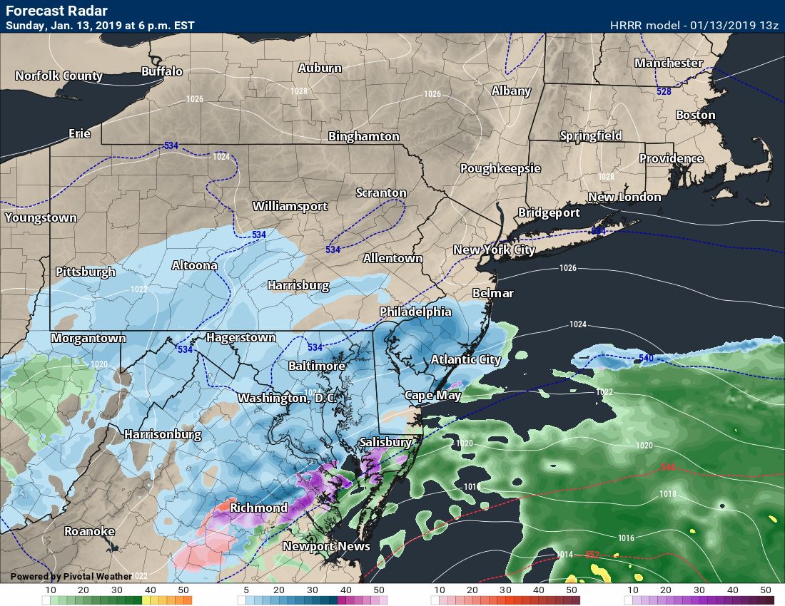 How long does the snow go on for?